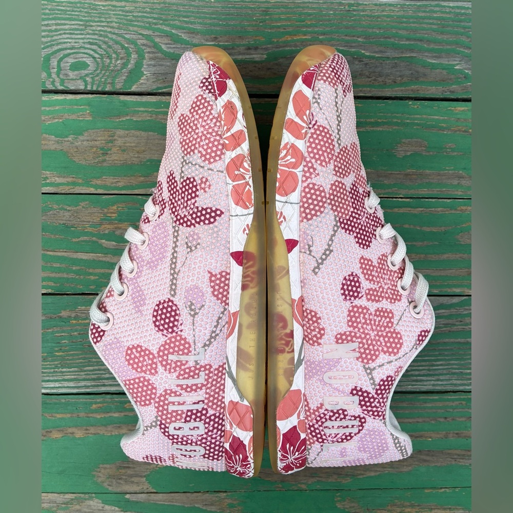 Nobull Cherry Blossom Womens Sz 8.5 Mens Sz 7 Pink Running Training Shoes - Picture 6 of 16